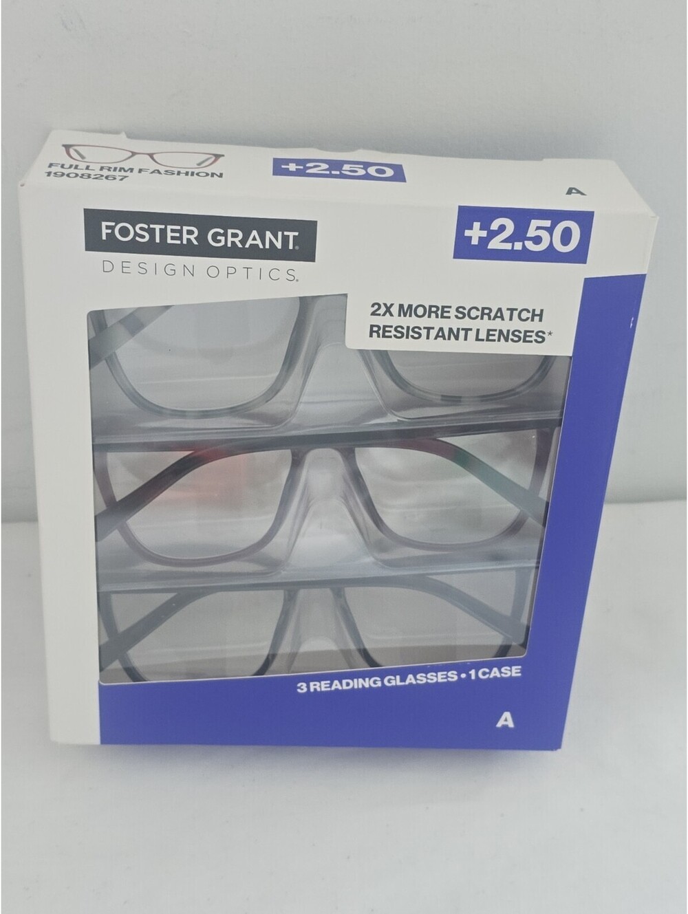 2 PackCostco Foster Grant Reading Glassess +2.50
